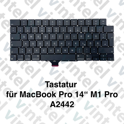 Tastatur für MacBook Pro 14'' M1 2021 A2442 #Apple