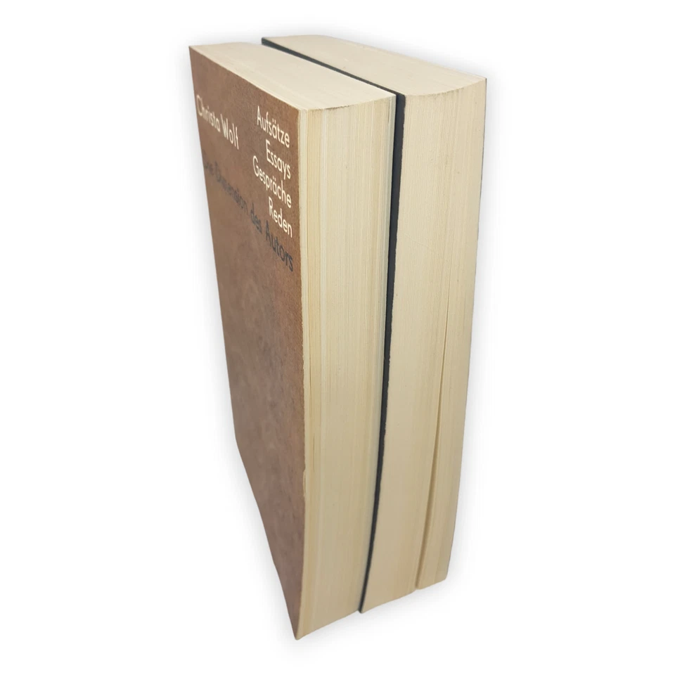 Die Dimension des Autors Christa Wolf 2 Bände 1986 Erstauflage Aufbau Verlag DDR - Bild 4 von 4