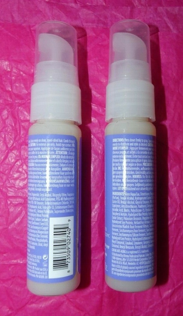 NEW ALTERNA CAVIAR Bond Repair Leave In Spray 0.85 oz each 2 Travel Size
