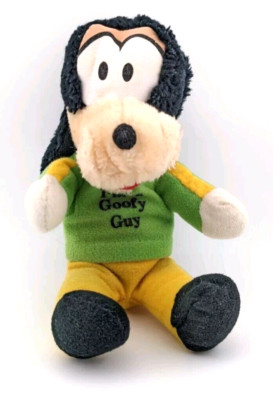 VINTAGE Goofy Knickerbocker  I m a Goofy Guy  Plush Stuffie Walt Disney 8'' EUC