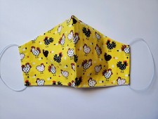 Chickens handmade washable reusable anti air pollution face mask