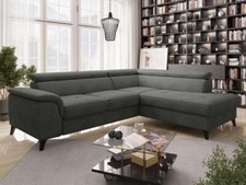 Ecksofa Nazes Polstersofa Modern Sofagarnitur Elegante Couch Loft Wohnzimmer