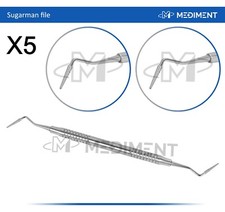 X 5 Dental Sugarman File Interproximal Bone Reduction Periodontal Surgery Tools