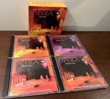 The Wonders Of Opera 4 CD Set Over 4 Hours of Original Digital Recordings