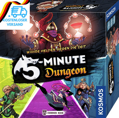 KOSMOS 692889 5-Minute Dungeon - Wahre Helden Gegen Die Zeit. Temporeiches Gesel
