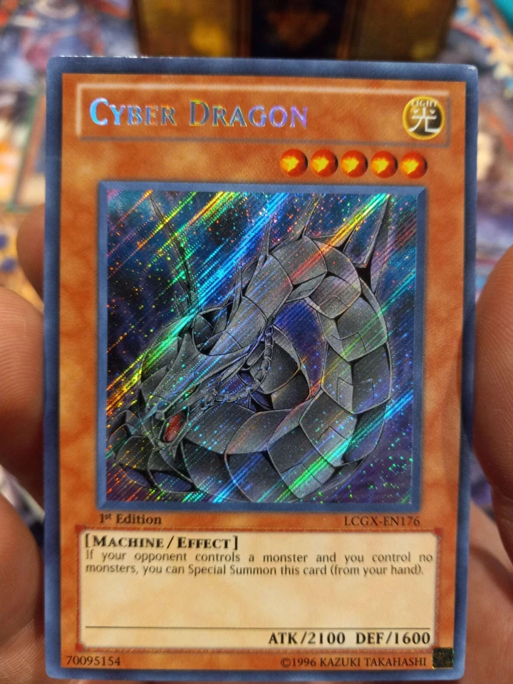 Cyber Dragon (Alternate Art) LCGX-EN176 Legendary Collection 2: The Duel Academy - Image 2 of 3
