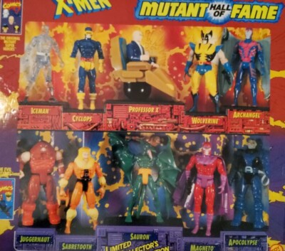X-Men Mutant Hall of Fame Limited Collector's Edition 10FIGS - Toy