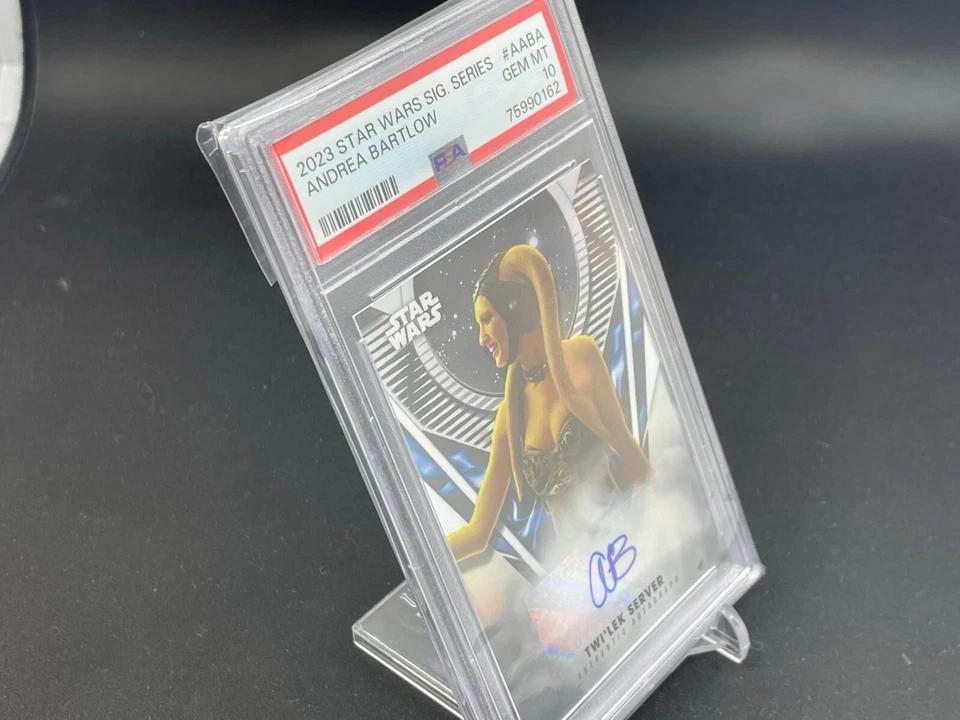 2023 Topps Signature Series - Star Wars - Twi'lek Server - Autograph - PSA 10 - Image 3 of 4