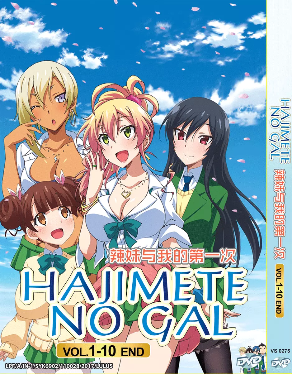 DVD ANIME HAJIMETE NO GAL VOL.1-12 END [ENGLISH DUBBED] REG ALL