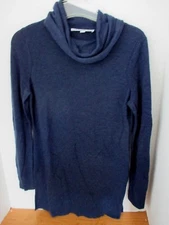 ADRIENNE VITTADINI~Navy Blue COWL NECK SWEATER~Women's Small~NWOT