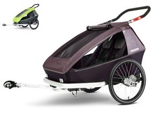 Croozer Sostegno Bicicletta Rimorchio Buggy Kid Vaaya 2 + Parapioggia