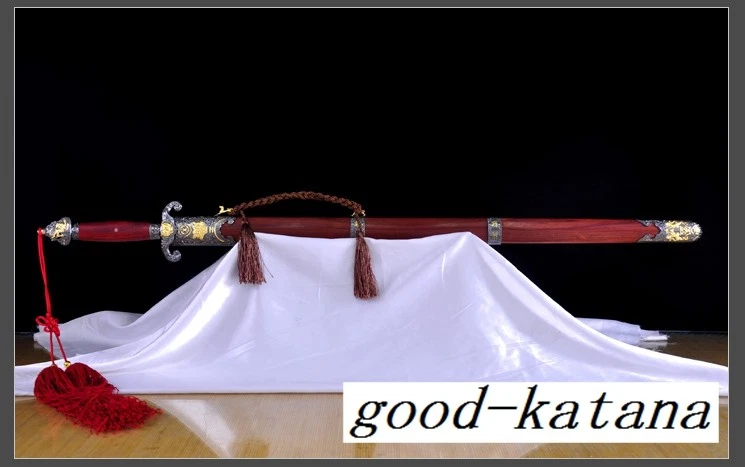 Espadas chinas de acero inoxidable de alta calidad "Tai chi JIAN" (劍) buena elasticidad Foto 2 de 4