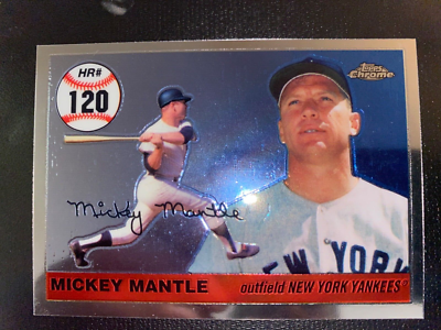 2007 Topps Chrome Mickey Mantle Home Run History (You Pick
