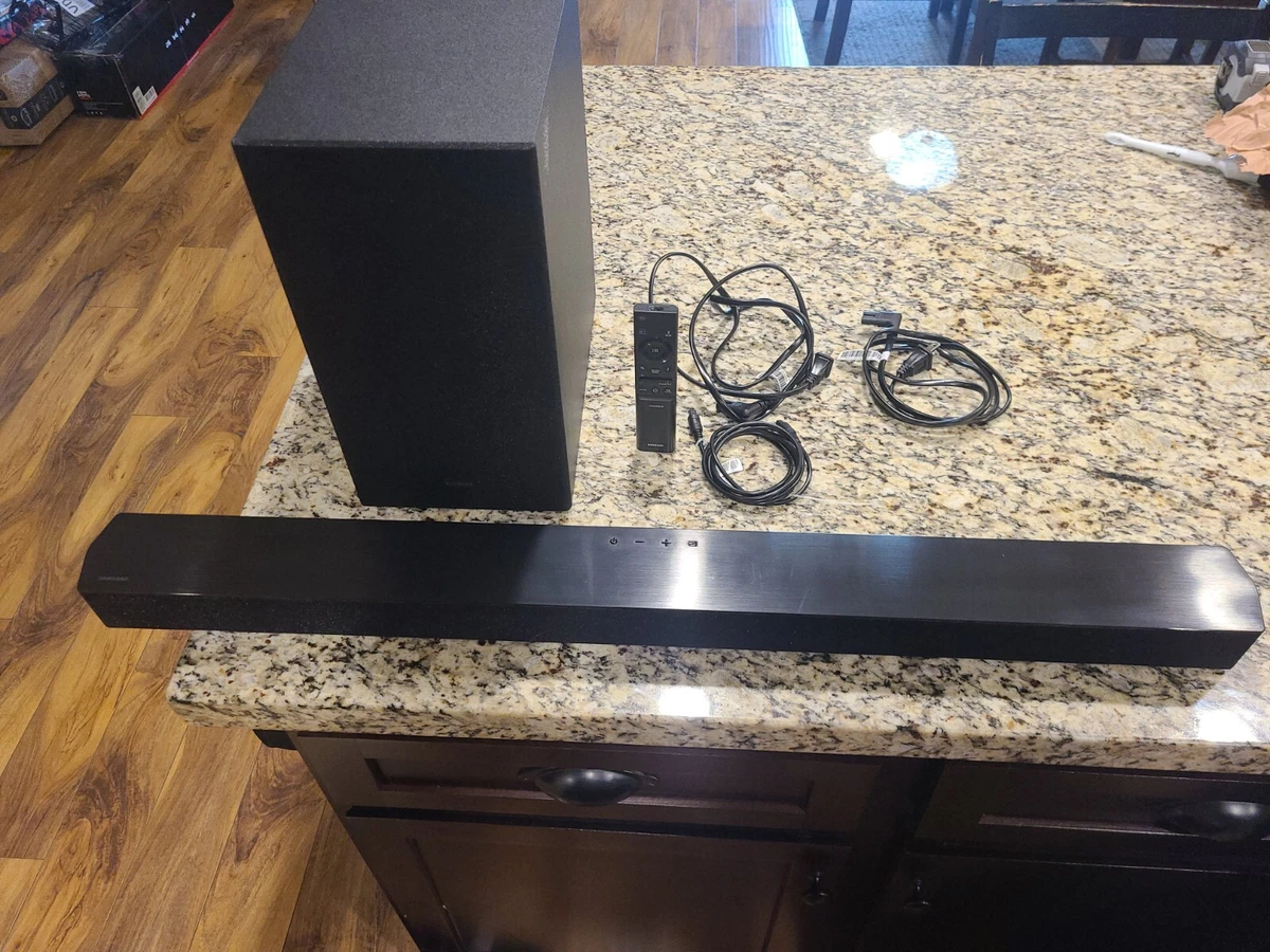 Samsung 3.1ch Soundbar with Wireless Subwoofer 2022 Model HWB650
