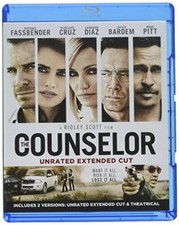 The Counselor (Unrated Extended Cut) [Blu-ray] - Blu-ray - GOOD