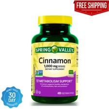 Spring Valley Cinnamon 1000mg Dietary Supplement - 400 Count