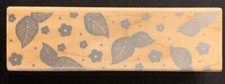 Hero Arts Leaf Border III Rubber Stamp