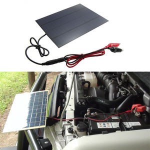 12v 5 5w Portable Solar Panel Car Battery Charger For Car