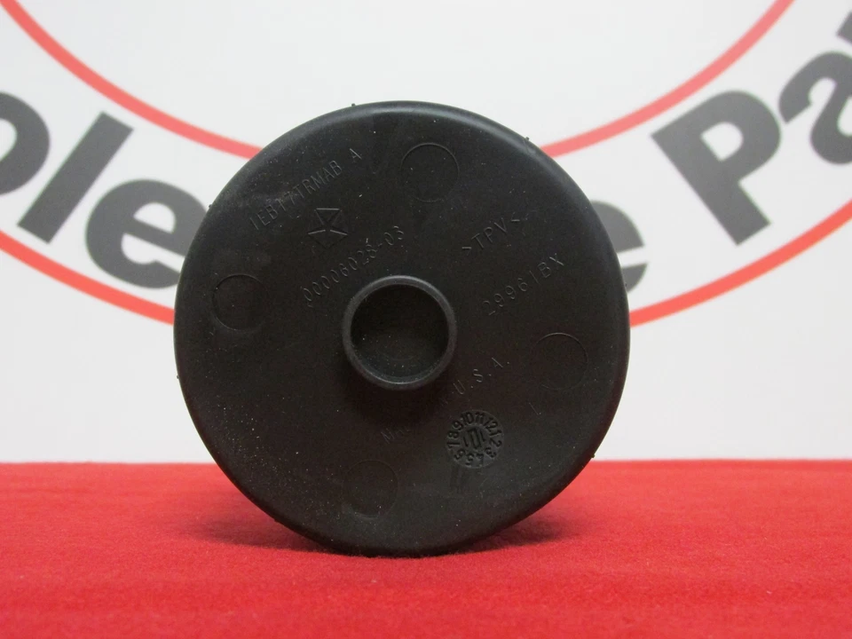 Consola central Dodge RAM portavasos alfombrilla de goma negra inserción NUEVO OEM MOPAR Foto 3 de 4