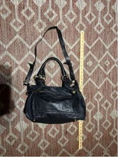 MARC JACOBS Black Leather Mercer East/West Tote Bag
