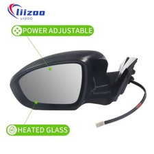 Left Driver Side View Mirror For Nissan Altima 2019-2024 Power Heated Turn Lamp