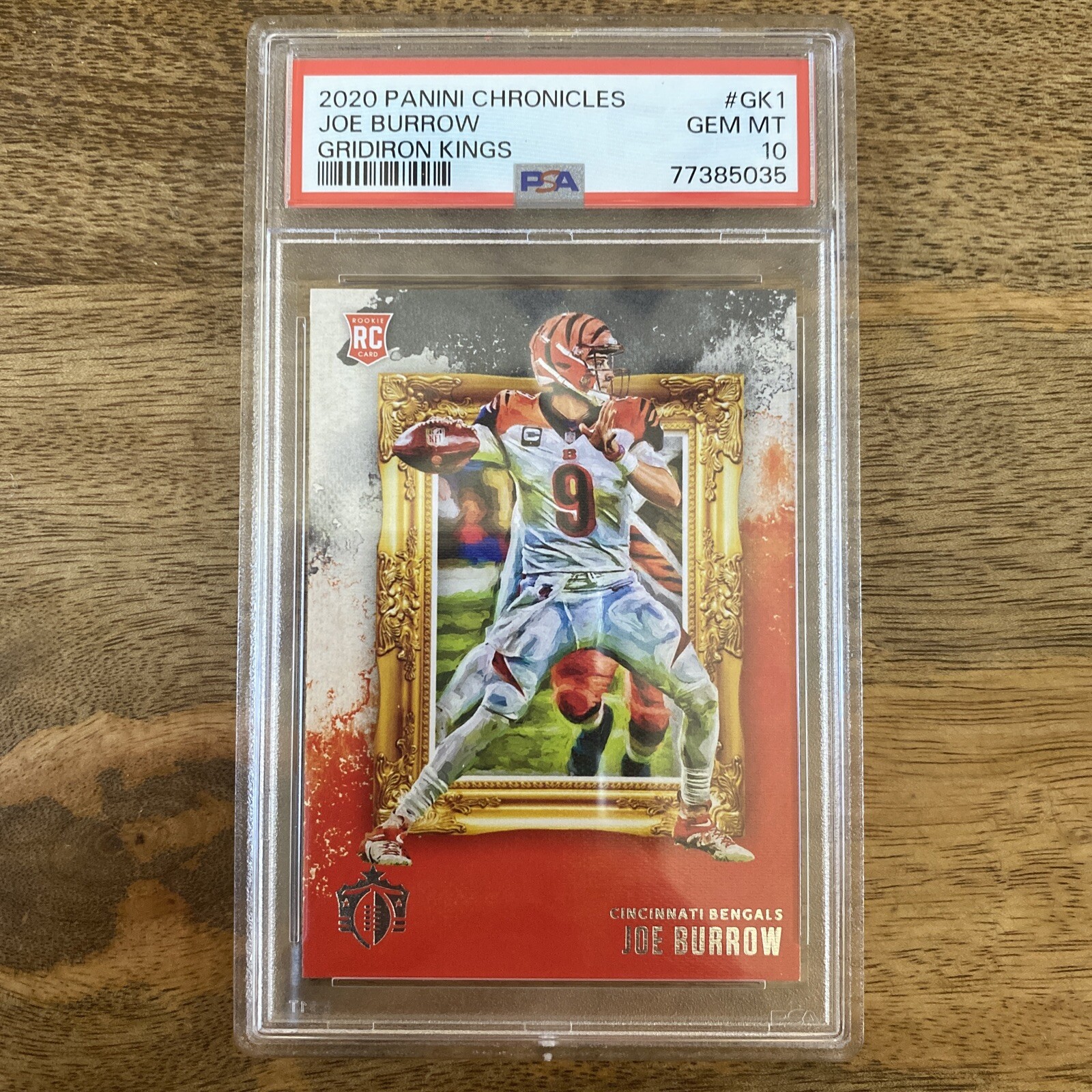 Joe Burrow 2020 Donruss Rookie Gridiron Kings #1 | Pristine Auction