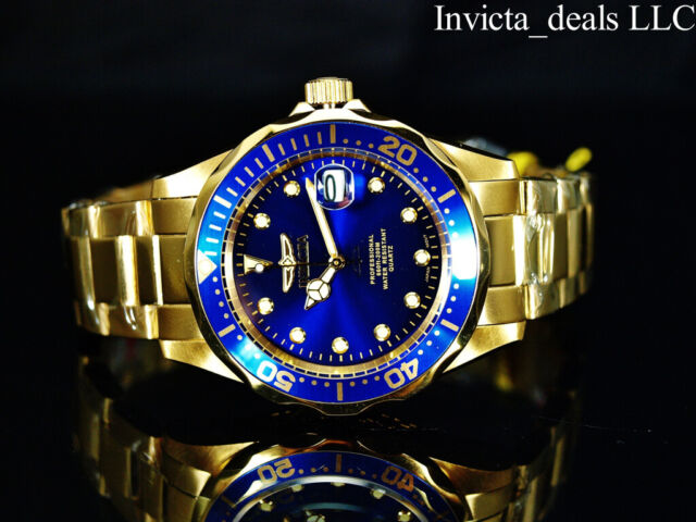 invicta gold submariner