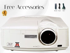 Mitsubishi WD720U-G DLP Projector 4300 ANSI HD 1080i 3D HDMI w/Remote