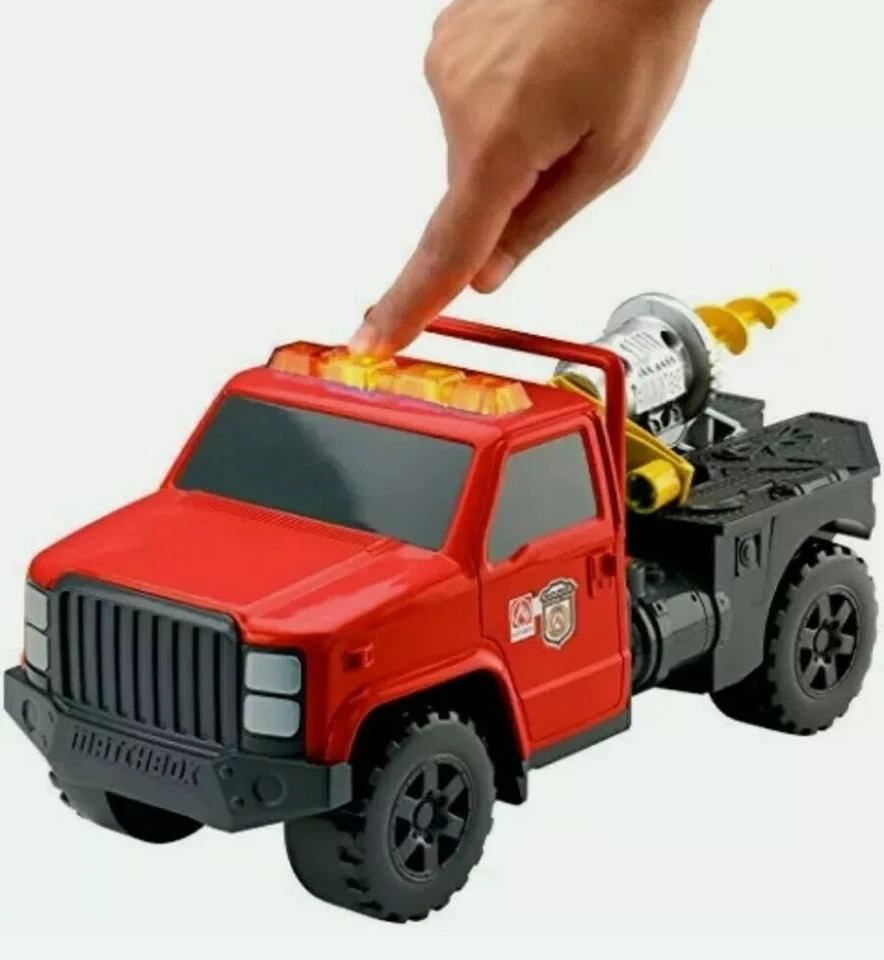 Mattel Matchbox Forest Utility Truck - Image 3 of 4