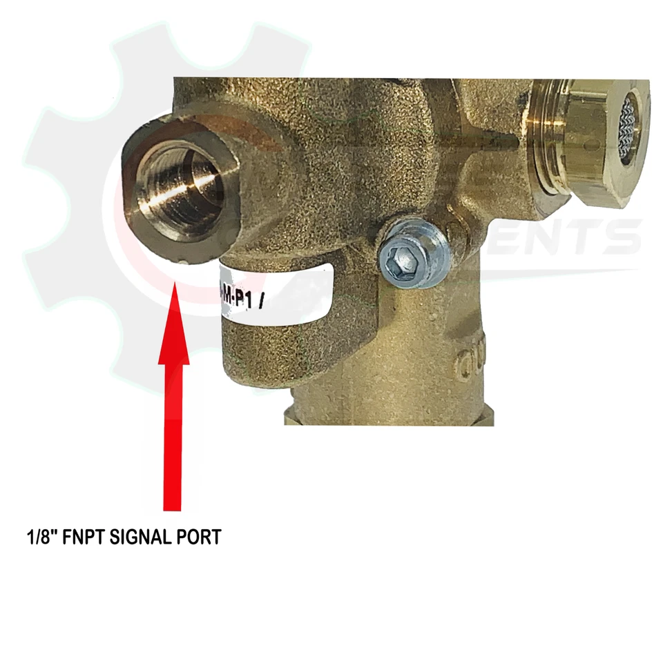 Válvula de retención de descargador piloto Ingersoll Rand 56288756 para compresor de aire de motor de gas Foto 4 de 4