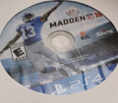 Madden NFL 16 (Sony PlayStation 4 disc only, 2015) ps4