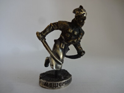 Metallfigur / Kosake / Campain of Ermak /Nr.406 07 /Altsilber/Matvei Meshcheryak
