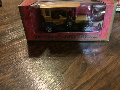Matchbox Models Of Yesteryear V5 1907 Peugeot NIB Copper - Picture 2 of 4