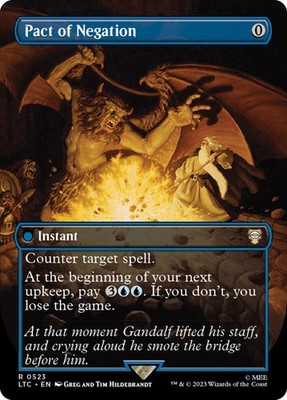 Pakt der Negation ~ Commander: Der Herr der Ringe [ NM ] [ Magic MTG ]