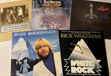 RICK WAKEMAN Lot of 5 albums -- 1973-1979