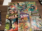 Lot Of 6 Comic Books Marvel Spider-Man Captain America Hulk Iron Man Vtg Comics