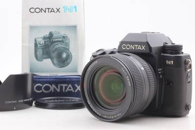 [Top NEUWERTIG mit Haube] Contax N1 analoge Kleinbildkamera Planar 24-85 mm...
