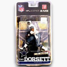 2010 MCFARLANE NFL LEGENDS SERIES 6 TONY DORSETT BRONZE MISB COWBOYS