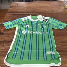 BOYS/GIRLS Adidas Seattle Sounders MLS Soccer...