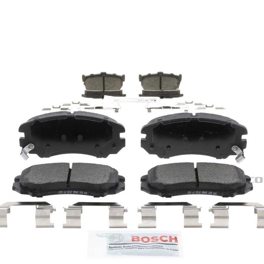 Bosch BE464H BE924H Blue Ceramic Brake Pads Kit Front Rear