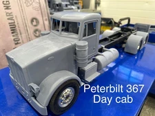 rc tamiya 1/14 truck body Kenworth T800 W900  Lesu Peterbilt King Hauler 379 367