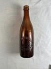 KEYSTONE BREWING CO DUNMORE PA Antique 19th Century AMBER BEER BOTTLE