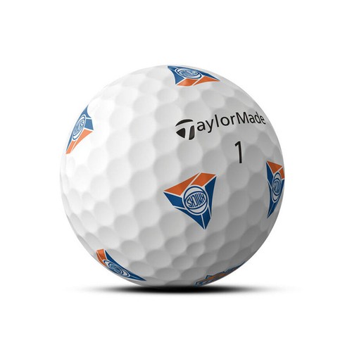 Taylormade TP5 PIX NEW YORK KNICKS Golf Balls, Limited, NBA, Collectable, 3 Pack - Picture 1 of 8