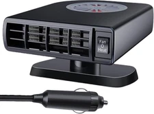 Portable Car Heater and Defroster 12 Volt 120W Small Electric Heater for Car 