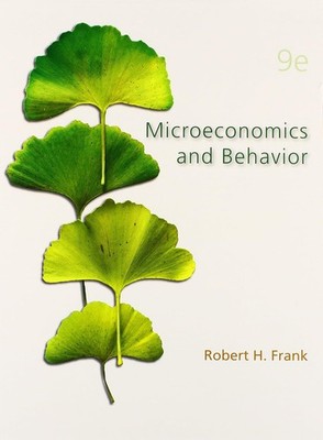 Microeconomics and Behavior 9e Robert H. Frank Hardcover NEW Free Shipping