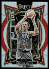 2025 Panini Select WNBA #61 Brittney Griner Silver Prizms