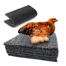 6 Pcs Chicken Nesting Pads Washable Nesting Box Liners Reusable Chicken Layin...