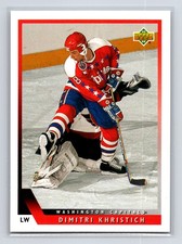 1993-94 Upper Deck - Dmitri Khristich #135 Washington Capitals Hockey Card