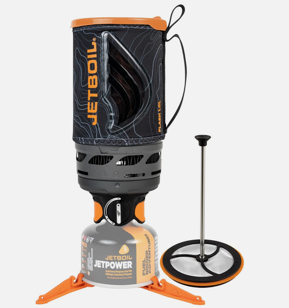 Jetboil Flash Java 1.0L Coffee Press Stove System - Carbon T