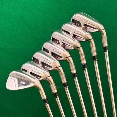 TaylorMade M6 5-AW Iron Set Factory KBS Max 85 Steel Regular